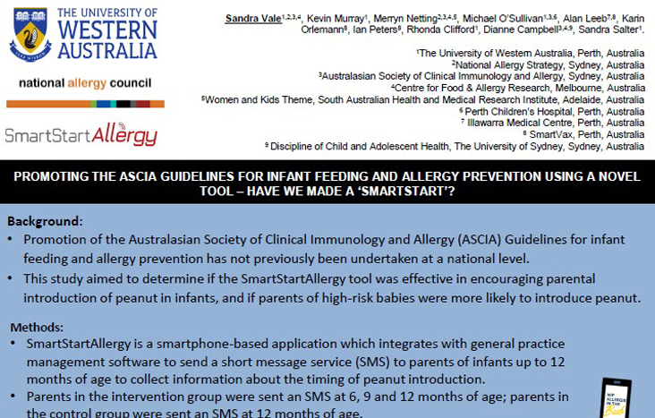 SmartStart Allergy poster